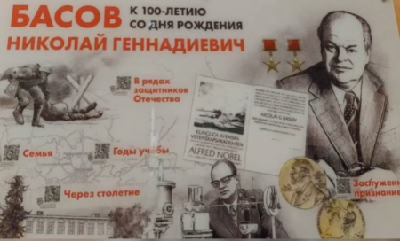 12 октября стартовала серия круглых столов, посвящённых 100-летию со дня рождения Н.Г. Басова, действительного члена Академии Наук СССР, Российской Академии Наук, дважды Героя Социалистического Труда, лауреата Нобелевской премии.